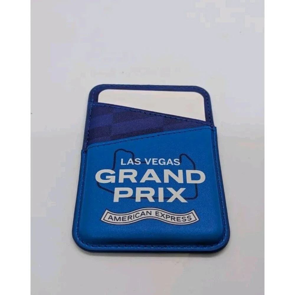 F1 Las Vegas Amex American Express Exclusive Leather Magnetic Wallet Card Holder